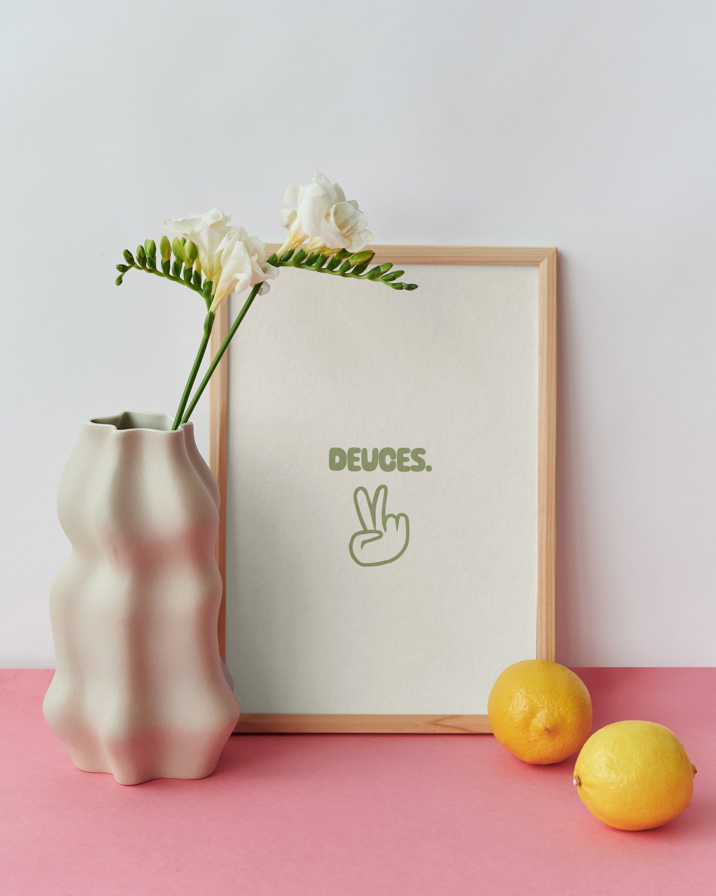 Deuces - A4 Print (Unframed)