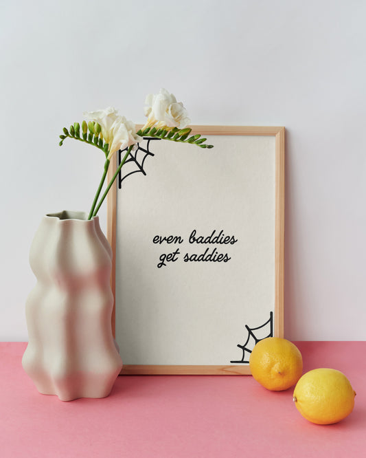 Even Baddies Print A4 (Unframed)