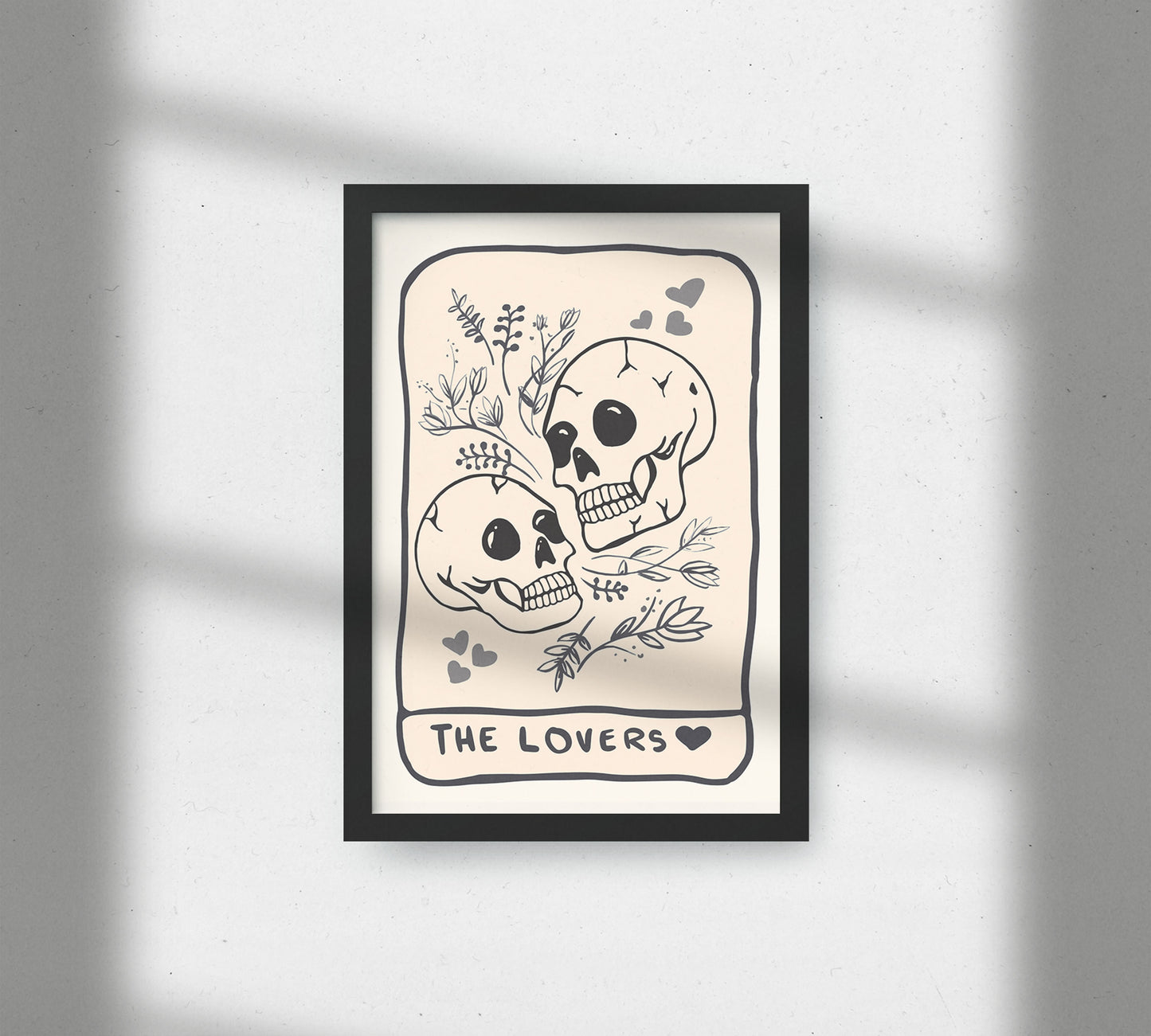 'The Lovers' Unframed A4 Poster