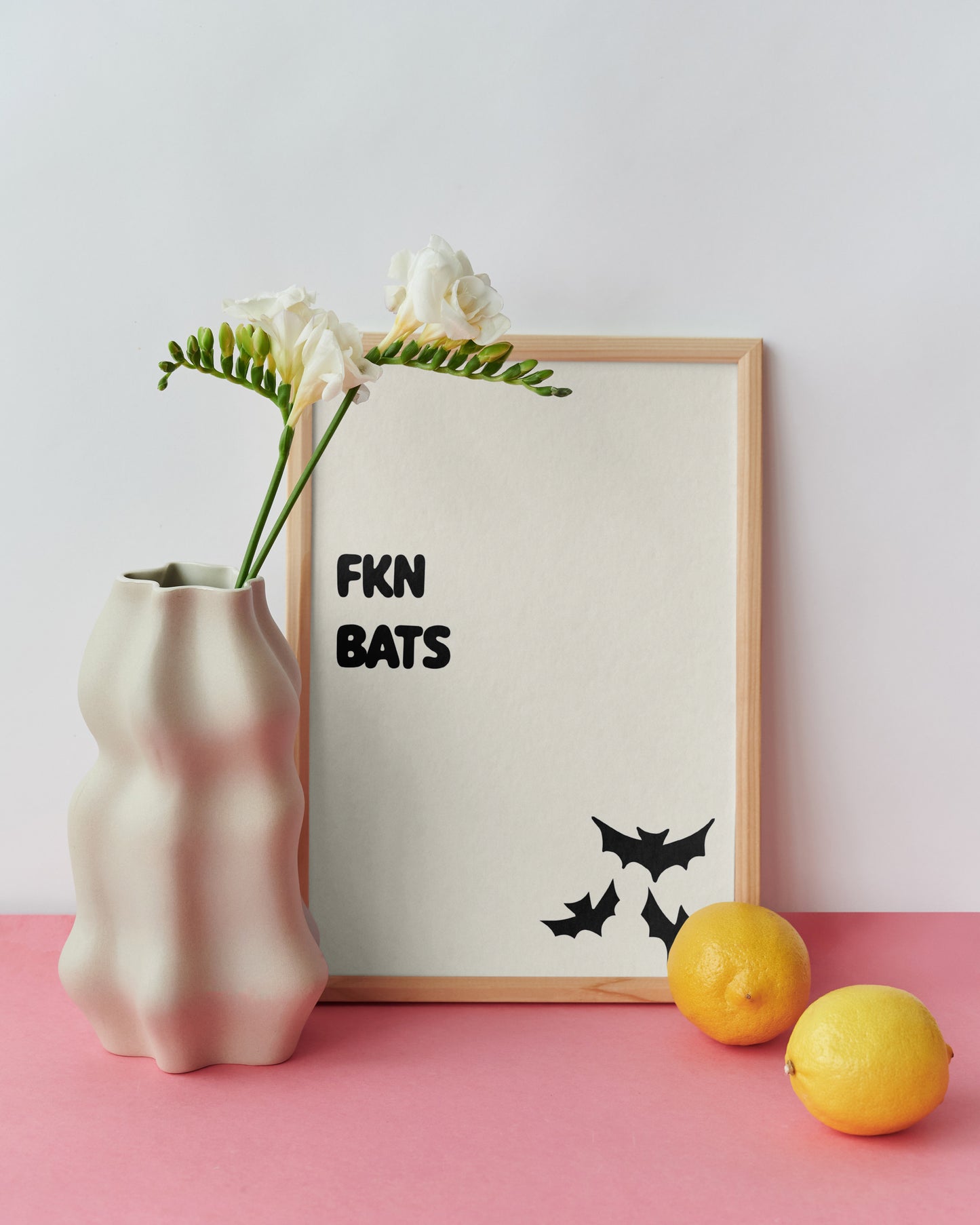FKN Bats - A4 Poster (Unframed)
